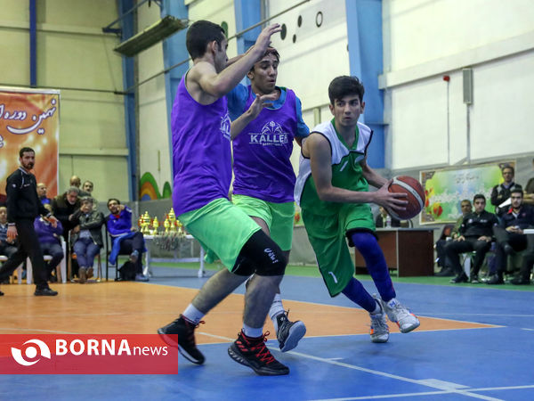 مسابقات مینی بسکتبال محلات تهران