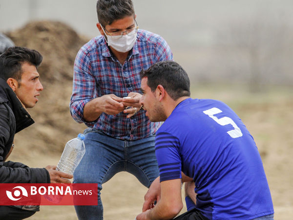 مسابقات فوتبال در روستا