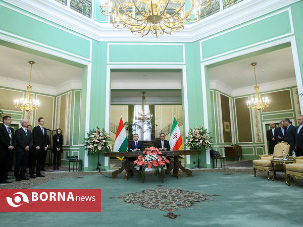 امضای  هشت سند همکاری بین ایران و مجارستان