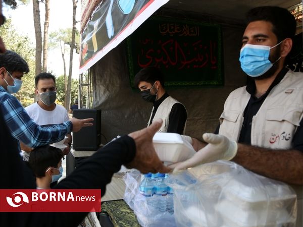 حضور نیروهای داوطلب جهادی گروه پیامبررحمت _ بیمارستان فیروز آبادی شهرستان ری