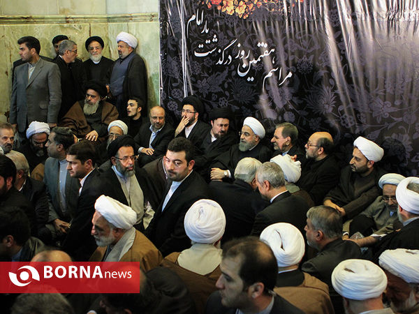 مراسم هفتمین روز ارتحال آیت الله هاشمی رفسنجانی