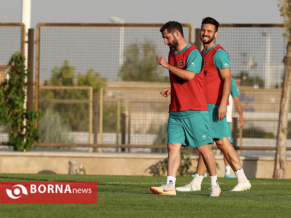 تمرین تیم فوتبال سپاهان