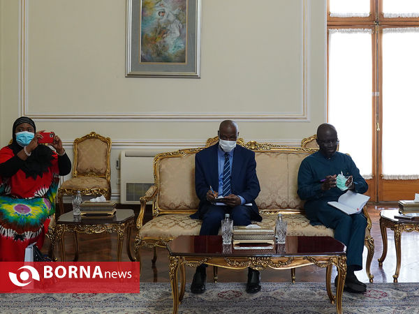 دیدار وزیر فرهنگ غنا با امير عبداللهيان