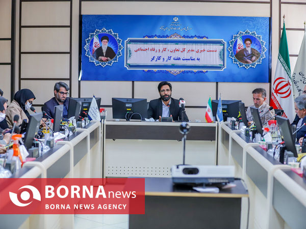 نشست خبری مدیر کل کار استان مرکزی با اصحاب رسانه