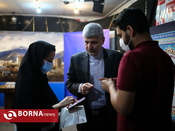 حضور رامین مهمان‌پرست در خبرگزاری برنا