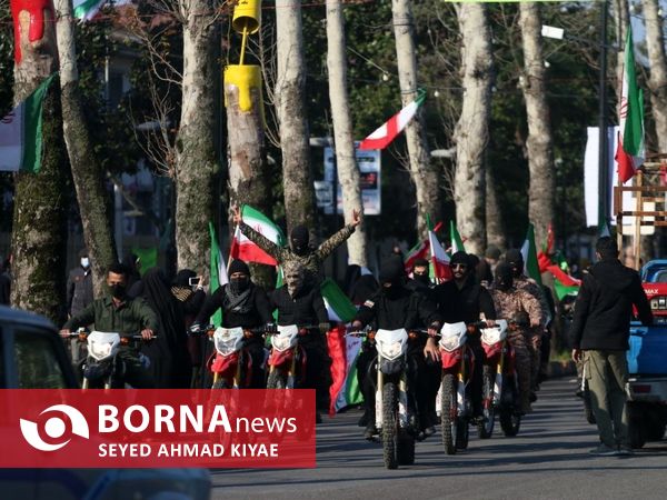 راهپیمایی ۲۲ بهمن - شهرستان لاهیجان