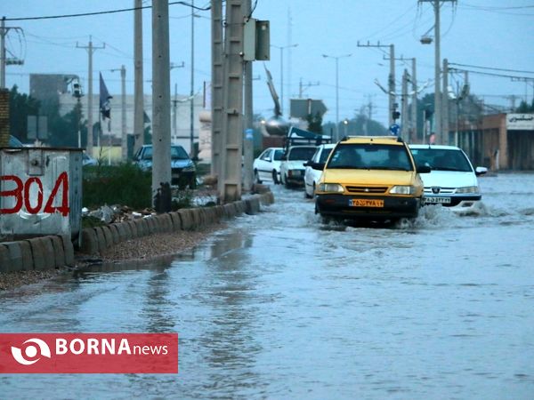 آبادان سه روز بعد از بارندگی
