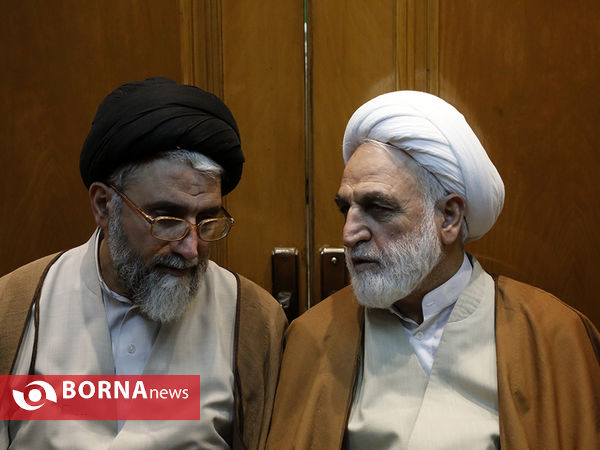 مراسم وداع با پیکر مرحوم آیت الله هاشمی شاهرودی