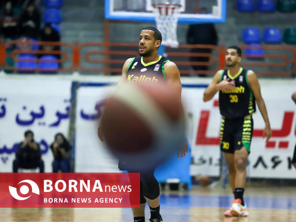 دیدار تیم های بسکتبال نبوغ - کاله