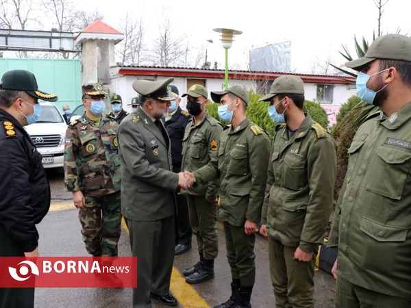 حضور "امیر سرتیپ کیومرث حیدری" در ستاد فرماندهی انتظامی شهرستان لاهیجان