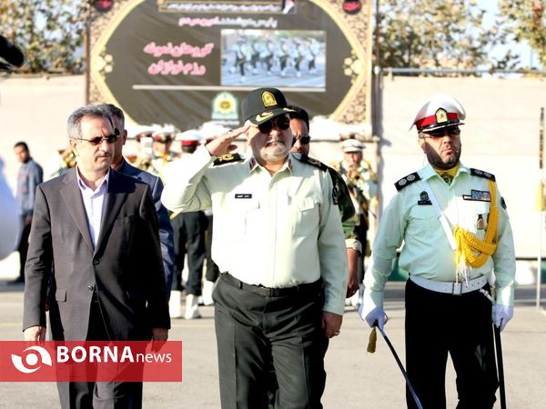 مراسم صبحگاه هفته ناجا