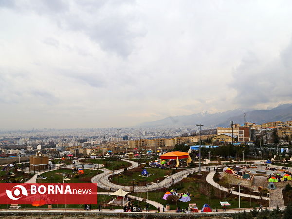 ١٣ فروردین روز طبیعت در بوستان های تهران