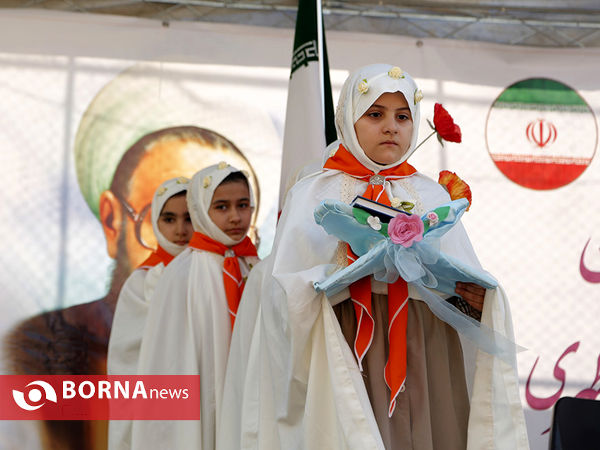 مراسم گلباران محل شهادت استاد مطهری