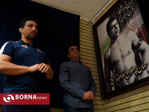 رونمایی از تصاویر برترین‌های ۱۰۰ سال کشتی ایران