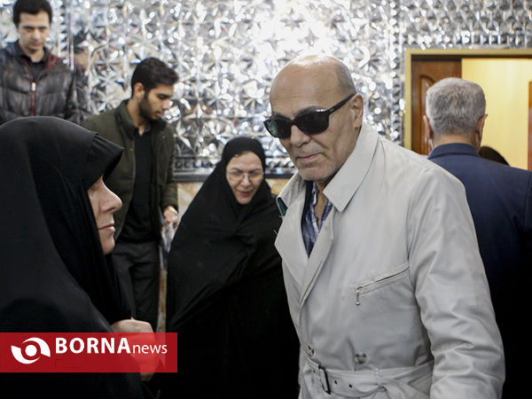 مراسم یادبود شهدا در امامزاده صالح