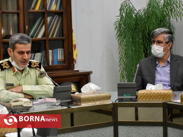 بازدید فرمانده انتظامی استان مرکزی از شرکت آذر آب