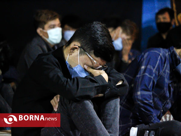 عزاداری شب عاشورای حسینی (ع) مهاجرین افغانی مقیم اراک