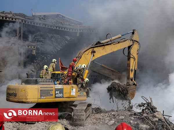 هفتمین روز حادثه پلاسکو
