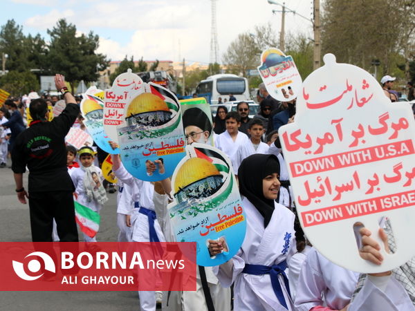 راهپیمایی روز قدس - ارومیه 