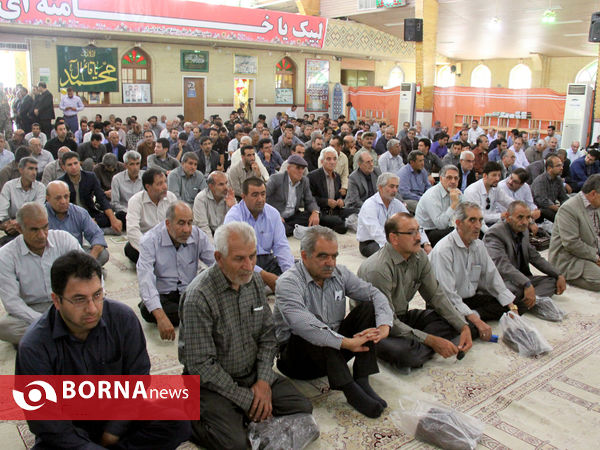 مراسم ترحیم و ختم محیط بان شهید منوچهر شجاعیان در شیراز