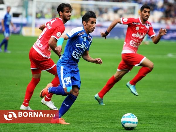 دیدار تیم های پرسپولیس تهران - استقلال تهران