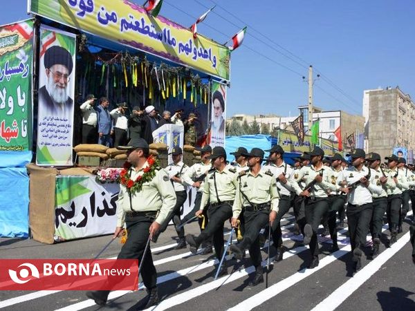 رژه نیروهای مسلح شهرستان شهریار