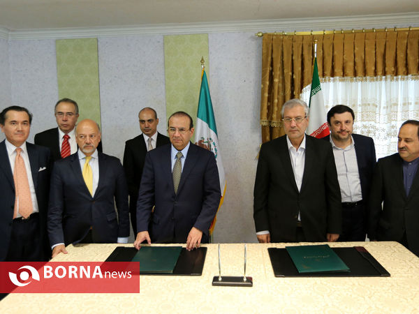 امضای تفاهم نامه وزیر کار با وزیر کار مکزیک