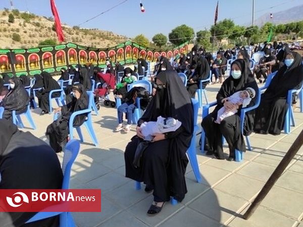 برگزاری همایش شیرخوارگان حسینی در پارک ولایت یاسوج