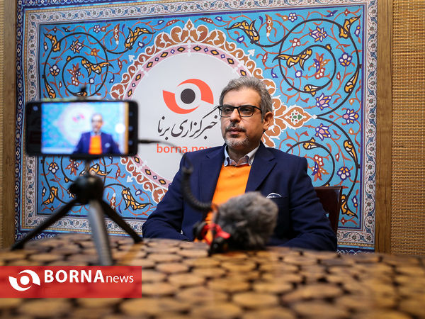حضور آرمین زارعیان در خبرگزاری برنا