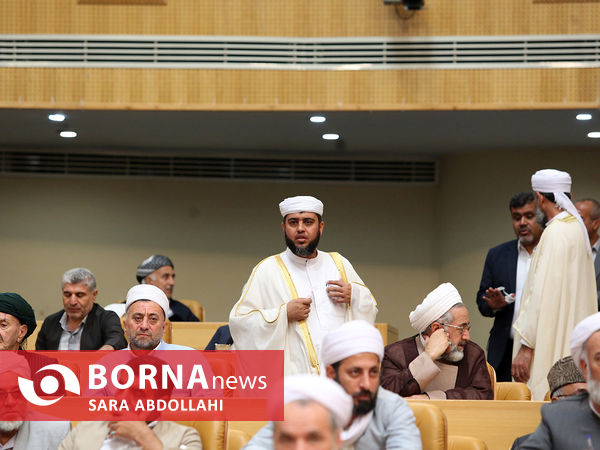 دیدار علما و نخبگان اهل سنت با رییس جمهور