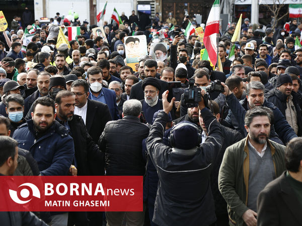 راهپیمایی روز 22 بهمن با حضور رییس جمهور