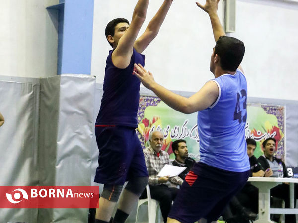 مسابقات مینی بسکتبال محلات تهران
