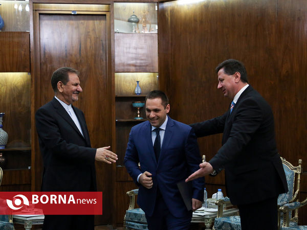 ملاقات وزیر اقتصاد بلغارستان با معاون اول رییس جمهور