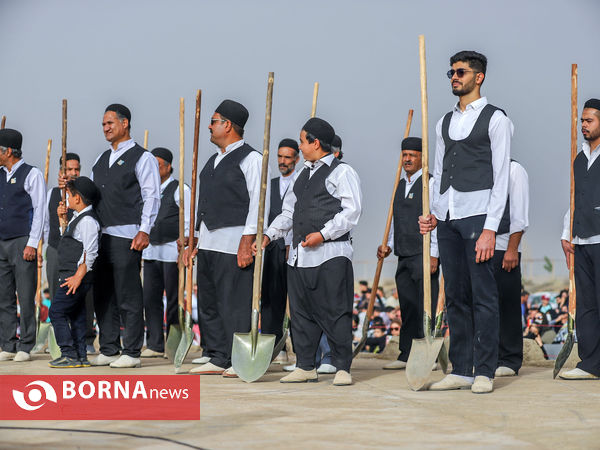 مراسم بیل‌گردانی در «نیم‌ور محلات»