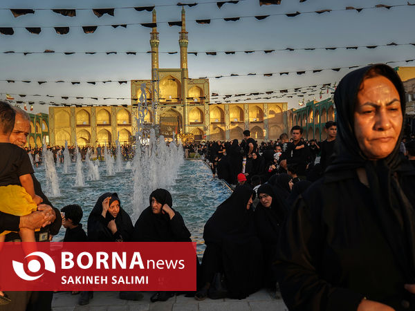 اجتماع دسته های عزاداری در امیر چقماق یزد