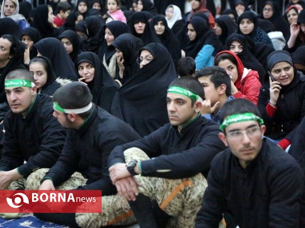مراسم وداع دوتن از همرزمان سردار سلیمانی_ حرم امام خمینی(ره)