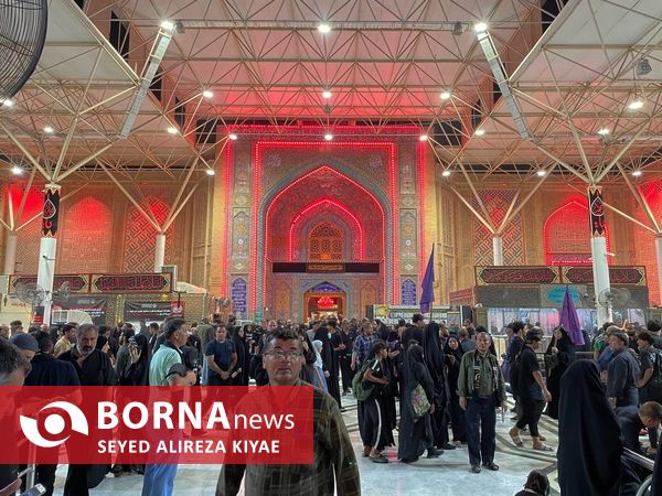 حرم حضرت علی(ع) در شب اربعین حسینی