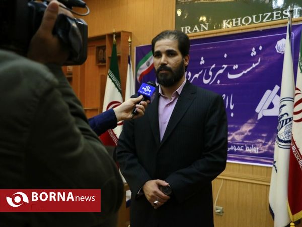 نشست خبری شهردار آبادان