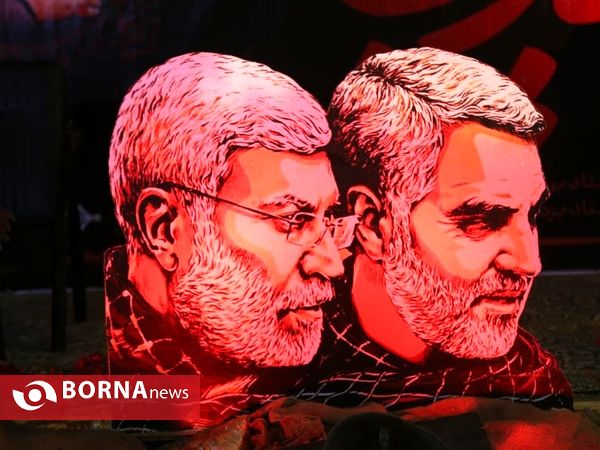 مراسم گرامیداشت "حاج قاسم سلیمانی "_ بندرانزلی