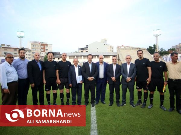 دیدار دوستانه فوتبال پیشکسوتان سپیدرود _ استقلال رشت