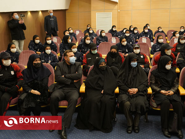 بازدید معاون رئیس جمهوری از اردوی تیم ملی فوتبال