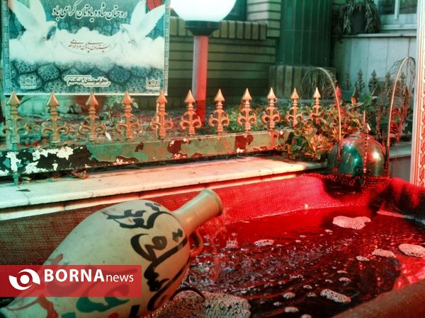 عزاداری شب هفتم محرم _ شهرستان لاهیجان