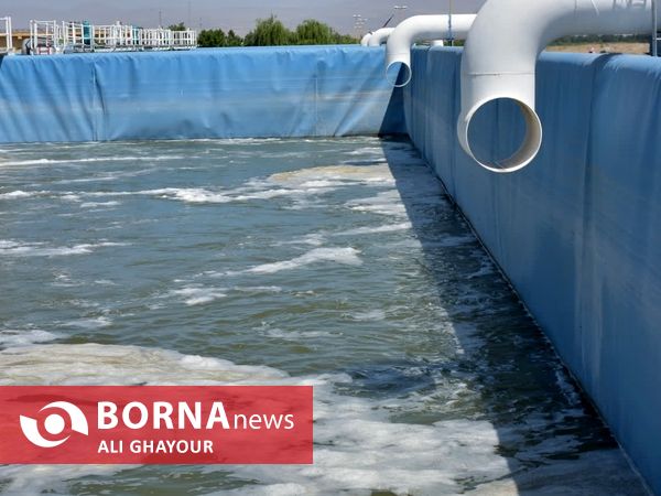 بهره برداری از مدول سوم تصفیه خانه ارومیه با حضور معاون اول رییس جمهور