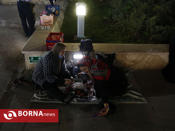 افطاری ساده در برج میلاد