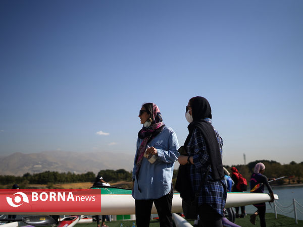 مسابقات قایقرانی بانوان -  آبهای آرام