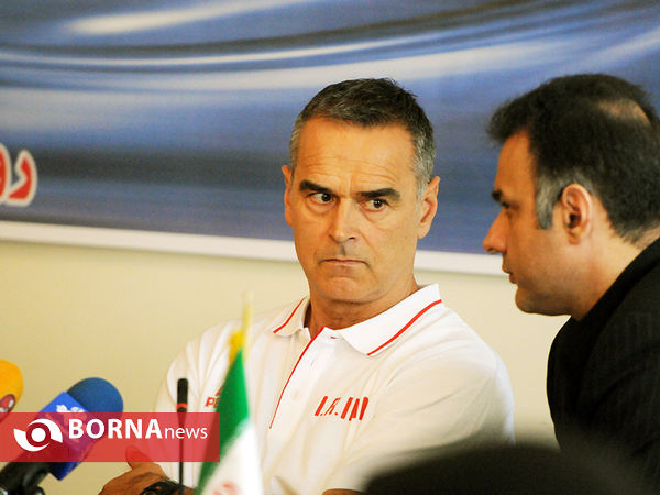 نشست خبری سرمربی تیم ملی بسکتبال ایران