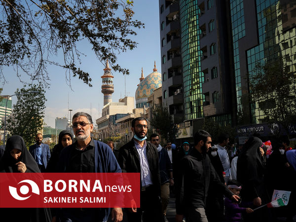 راهپیمایی ۱۳ آبان - تهران (۲)