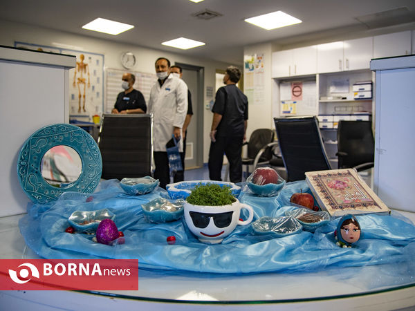 هفت سین در بیمارستان های قم