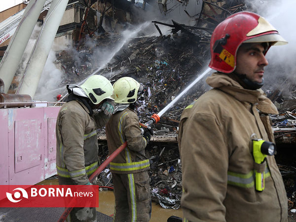 سومین روز حادثه پلاسکو-2