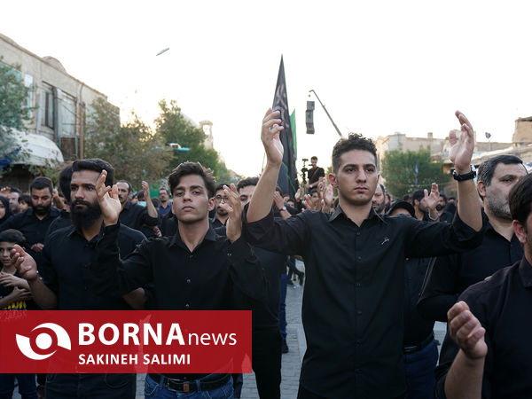 اجتماع دسته های عزاداری در امیر چقماق یزد